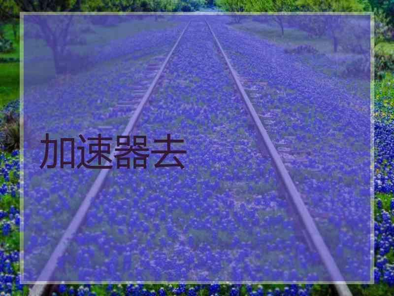 加速器去